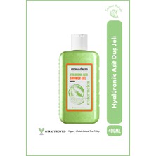 Maru.derm Hyalüronik Asit Duş Jeli 400 ml – Nemlendirici Formül | Kuruluk Karşıtı Günlük Vücut Temizleyici