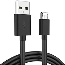 CetKing Micro USB Şarj ve Data Kablosu - 3 Metre Siyah