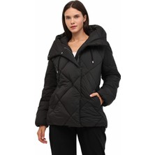 Lumberjack Wl 2kelly 5pr Siyah Kadın Kısa Kaban