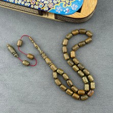 Eşref Bülbül Usta Imzalı Pelesenk Ağacı Tespih | Koleksiyonluk Doğal Zarafet