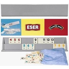 CetKing Plastik Okey Takımı Büyük Boy