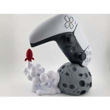 Hasfar Tech Ay ve Roket Figürlü Ps5 Stand