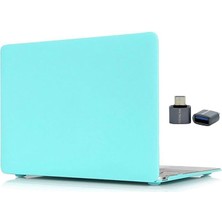 CetKing MacBook Pro 13 Inç Kılıf ile Uyumlu, Mat Sert Kapak (2016-2019) A1706 A1708 A1989 A2159, Çizilmeye ve Darbelere Dayanıklı Koruma Kapak Flu Mat Tasarım Turkuaz