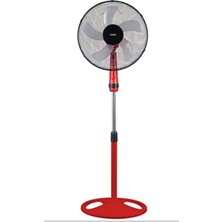 Raks Sf 16 Eco Kırmızı Salınım Özellikli Ayaklı Vantilatör 50W