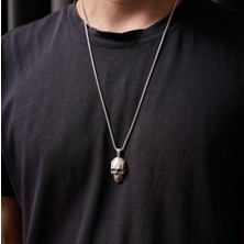 Umut Silver Kurukafa Figürlü 925 Ayar Gümüş Kolye Ucu