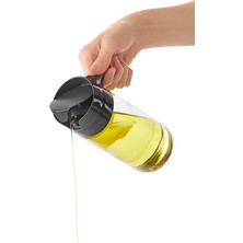 Nuit Concept Sos Şişesi Qlux Ideas Cam Sosluk Yağlık Sirkelik Kapaklı Sos Şişesi Bpa Içermez C-00413