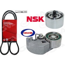 GVA Mtxdpn Triger Kayiş Seti Eksantrik Seti Hyundai Accent Admire Getz 1.5l D3EA 02-05 / Tucson Santafe 2.0l 2.2l D4EA D4EB 04-09 / Sonata 2.0l 06-11 / Kia Sportage 2.0l D4EA 04-10 1 Kayiş 2 Rulman 123X