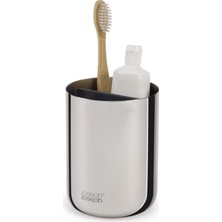 CetKing Joseph Easystore - Lüks Paslanmaz Çelik Diş Fırçası Tutucu Caddy Banyo Depolama, Standart Çelik