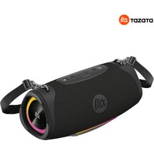 Tazata Boomblast Pro Bluetooth Hoparlör- Siyah 80W Ipx7, 12 Saat Şarj, Powerbank, Inanılmaz Ses