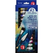 CetKing Dyck Akrilik Boya 12ML 12 Renk Set
