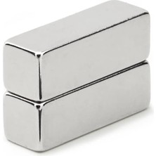CetKing Adet 30X10X10 mm Dikdörtgen Neodyum Mıknatıs Boy 30MM En 10MM Kl. 10MM