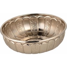 CetKing Monarch Hamam Tası Metal (Beyaz), ACAR636