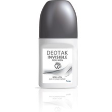 CetKing Invisible Erkek7 Güne Kadar Etkili Roll-On Deodorant 35 ml