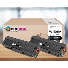 CetKing Mfp 135FNW 2'li Avantaj Paket - Çipli / Hp Laserjet 106A W1106A Ile Uyumlu Muadil Toner