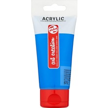 CetKing 3511572M Talens Art Creation Akri̇li̇k Boya 75 ml Tüp - Primary Cyan