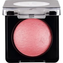 CetKing Baked Blush-On E Vitamini Içeren Yoğun Pigmentli Doğal Işıltılı Fırınlanmış Kompakt Allık No. 040 - Shimmer Pink - 8682536051415