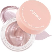 CetKing Islak ve Doğal Görünümlü Jel Aydınlatıcı A'pıeu Juicy Pang Glossy Jelly Highlighter No:2 Pink Shell