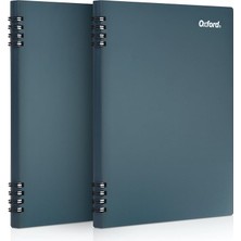 CetKing Taş Kağıt Defter, 5-1/2" x 8-1/2", Mavi Kapak, 60 Yaprak, 2'li Paket (161646)