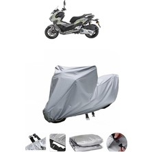 CetKing Mondial 250 Ressivo Arka Çanta Uyumlu Ultra Kalın Motosiklet Brandası