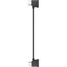 CetKing Mavic Air 2 Rc Kablo (Standart Micro-Usb Konektörü) - Mavic Air 2 Uzaktan Kumandası ile Uyumlu Kablo Mavic Air 2 Gri Için Aksesuar