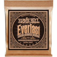 CetKing Ball Everlast Ekstra Hafif Kaplamalı Fosfor Bronz Akustik Gitar Telleri, Ölçü 10-50