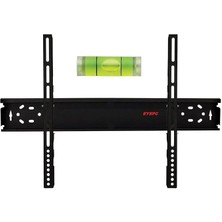 CetKing Inç 65 Inç 65" LCD LED Tv Sabit Askı Aparatı Su Terazisi Hediye