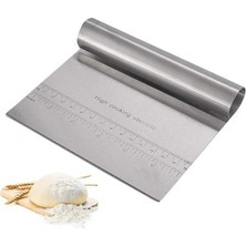 CetKing Home Çelik Hamur Kesici,metal Hamur Sıyrıcı,pasta Sıyırma Aparatı,hamur Dilimleyici,pasta ve Pastacılık Için Çelik Şekillendirici ve Hamur Porsiyonlayıcı