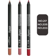 CetKing Rose Emıly Dudak Kalemi 3 'lü NO:203-205-217 Eml-3lü