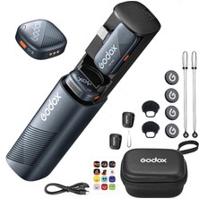 CetKing Cube-Sl Kit2 Kablosuz Yaka Mikrofon, iPhone Lightning Için Mikrofon (2 Tx + 1 Rx Şarj Kılıfı), Gürültü Engellemeli Mini Mikrofon, 30H Pil, 300 M/1000 Ft, Kablosuz Mikrofon