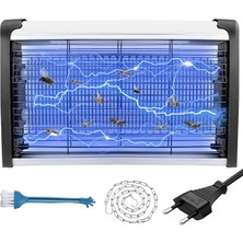 CetKing Böcek Öldürücü, Sinek Tuzağı, LED Sivrisinek Lambası, Böcek Tuzağı, Elektrikli Böcek Öldürücü, Elektrikli Sivrisinek Tuzağı, Uv Işıklı, Sinek Öldürücü, 6 W, Mutfak, Ev, Avlu Için