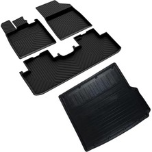 CetKing Seal U ile Uyumlu Ferrous 4d Havuzlu Kauçuk Paspas ve Üst Kademe Için 3D Bagaj Havuzu 2024 ve Üstü