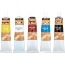 CetKing Yağlı Boya 70ML 5 Renk Yağlı Boya Başlangıç Seti