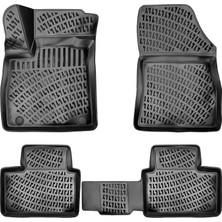 CetKing Renault Talisman 2015 Sonrası Uyumlu 3D Havuzlu Paspas