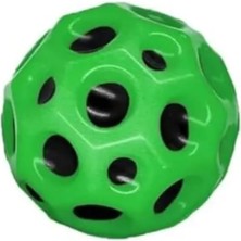 CetKing Ball (Yükseğe Zıplayan Top) - 7 cm - Süper Eğlenceli Uzay Topu - Space - Bouncy Ball - Yesıl