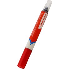 CetKing Oto Rötuş Kalemi 5 ml Araç Kaporta Tampon Çizik Giderici Fırça Yenileme Metalik Kırmızı Renk Boya