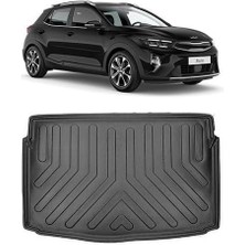 CetKing Kia Stonic Yeni Logolu 2021 Sonrası ile Uyumlu 3D Bagaj Havuzu