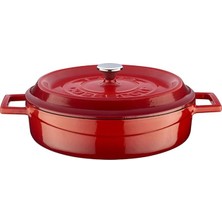 CetKing Döküm Çok Amaçlı Tencere Yuvarlak, 24 cm