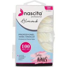 CetKing 100'LÜ Kutulu Almond Takma Tırnak - 166