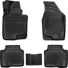 CetKing Ssangyong Torres Evx 2024 Sonrası Uyumlu 3D Havuzlu Paspas