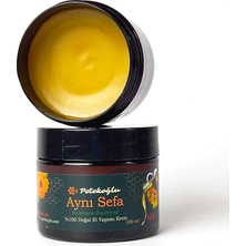 CetKing (100ML) El Yapımı Aynısefa Çiçeği Kremi Balmumu Zeytinyağı Kremi Merhemi Onarıcı Nemlendirici Krem