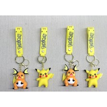 Eco Port Pikachu Silikon Anahtarlık ALK4252