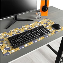 CetKing Kız Arkadaşa Hediye Sevimli Kedi Tasarımlı Mousepad - Mouse Pad - Fare Altlığı