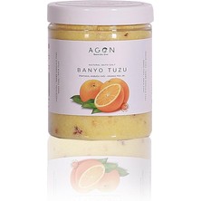 CetKing Portakal Yağlı Doğal Banyo Tuzu 300 gr - Ingiliz,himalaya,deniz ve Kaya Tuzu