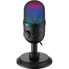 CetKing Gamenote GK52 Rgb Gaming Profesyonel Oyuncu Yayıncı Mikrofonu
