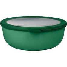 CetKing - Multi Bowl Cirqula Round - Kapaklı Saklama Kabı - Buzdolabı Için Hava Geçirmez Saklama Kutusu ve Mikrodalga Fırın Kabı Olarak Uygundur - 2250 ml - Canlı Mavi