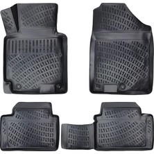 CetKing Kia Ceed 2012-2018 Uyumlu 3D Havuzlu Paspas