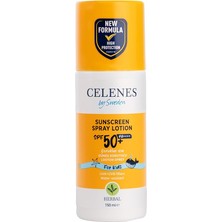 CetKing Herbal Spf 50+ Çocuk Güneş Koruyucu Losyon Sprey (150 Ml)