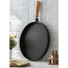 CetKing Nehir Alüminyum Döküm Gözleme Tavası 36 cm