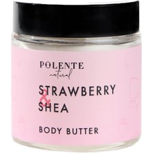 CetKing Natural - Çilek & Shea Body Butter/yoğun Vücut Nemlendiricisi (100 Ml)