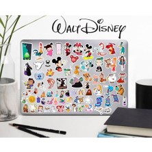 CetKing Major Selection The Walt Disney Cartoons Seri 2 Sticker Telefon Laptop Notebook Tablet Defter Matara Stiker Etiket